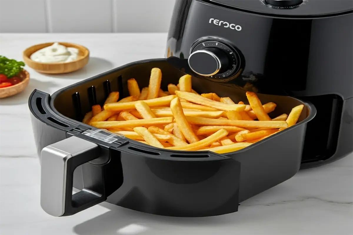 How to make frozen french fries in air fryer