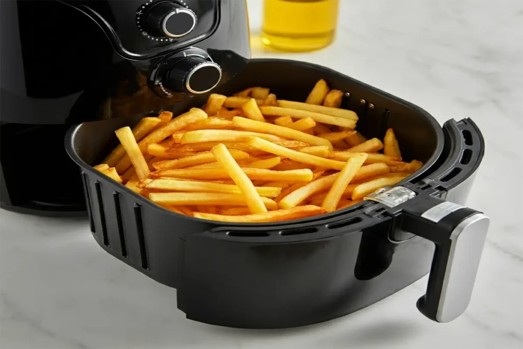 How to make frozen french fries in air fryer