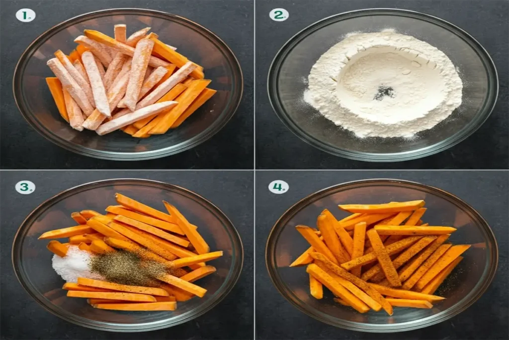 frozen sweet potato fries in air fryer