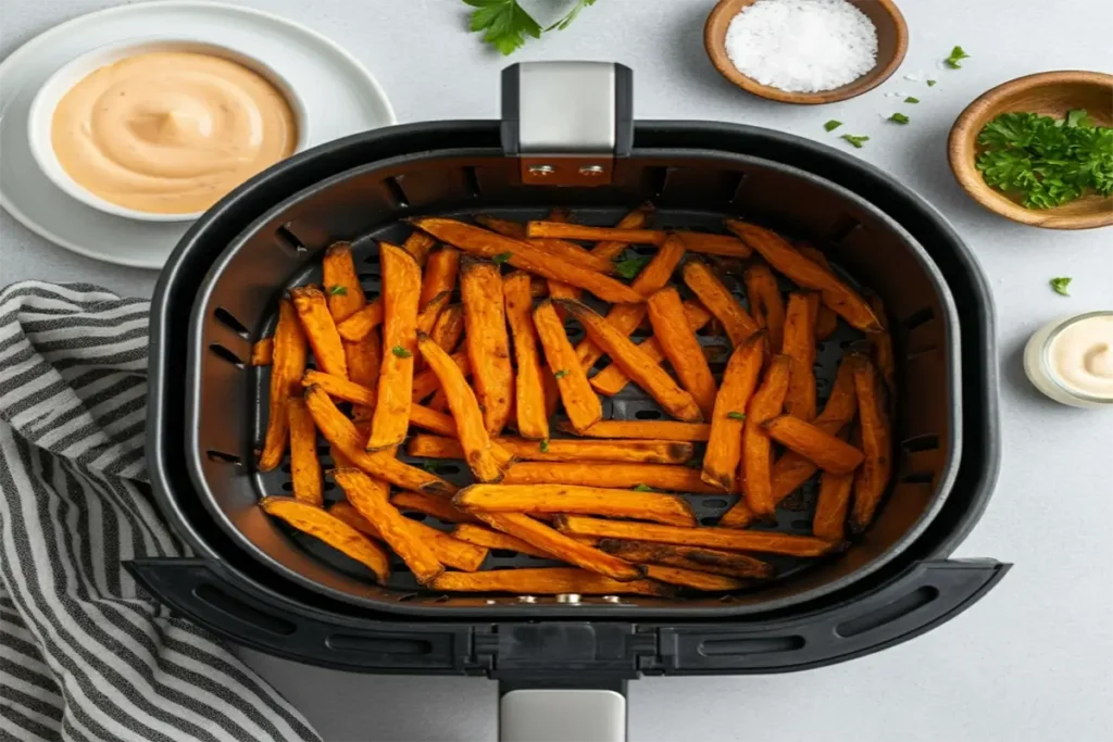 frozen sweet potato fries in air fryer