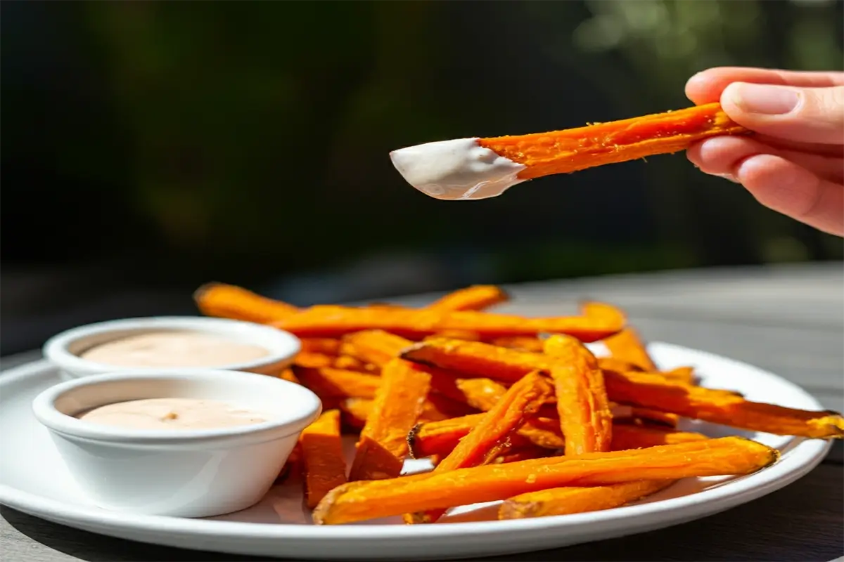 frozen sweet potato fries in air fryer
