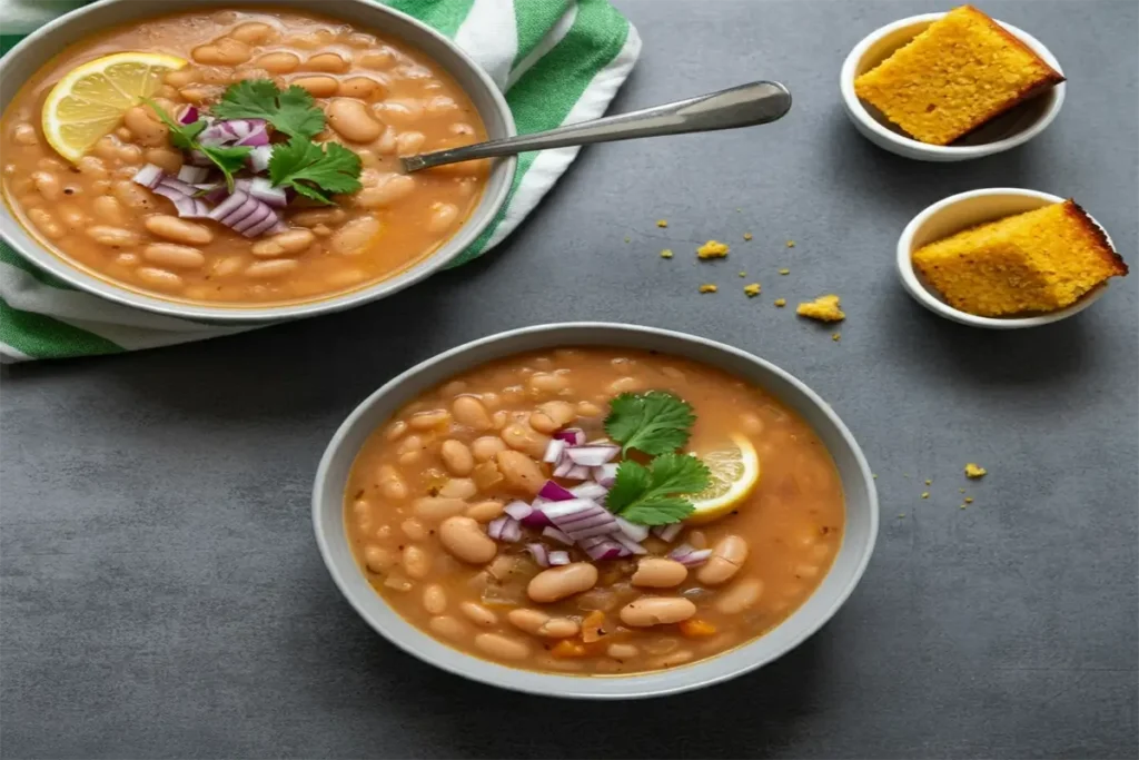 vegan white bean chili