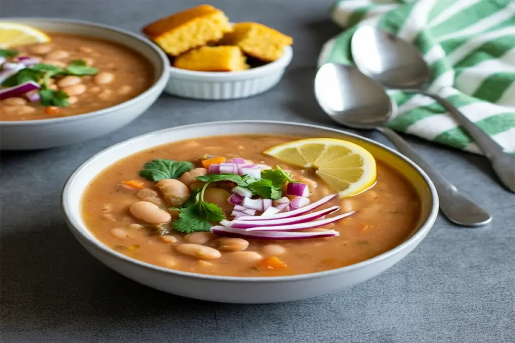 vegan white bean chili