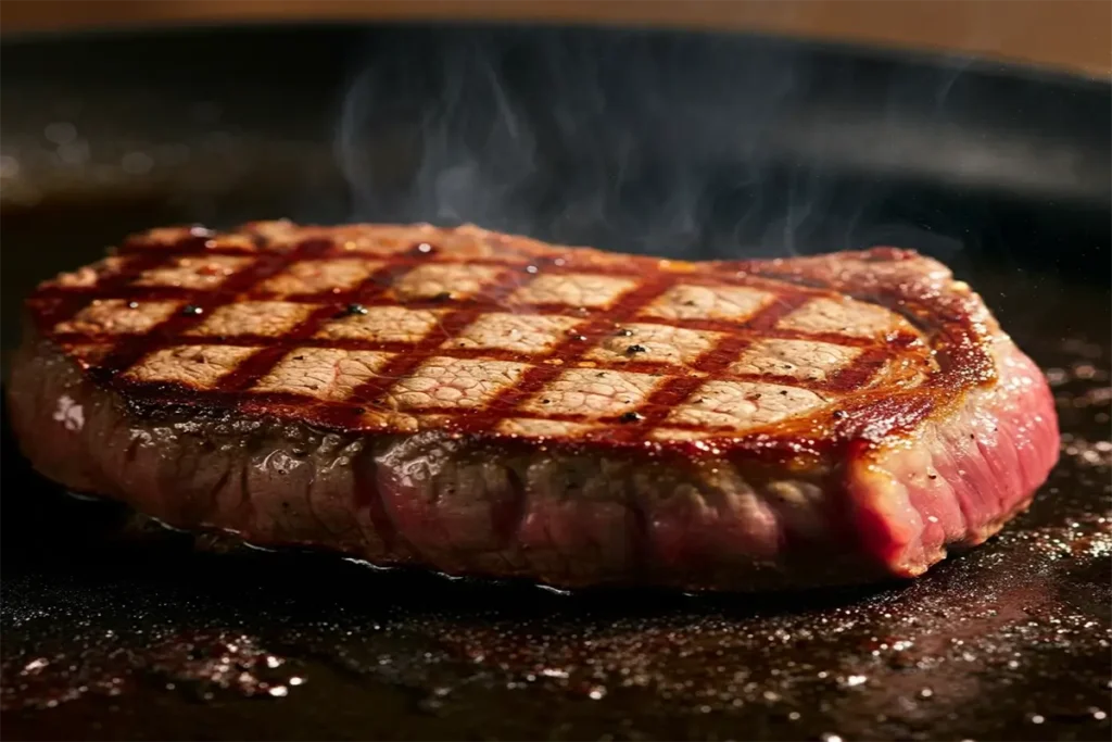 medium rare steak temp