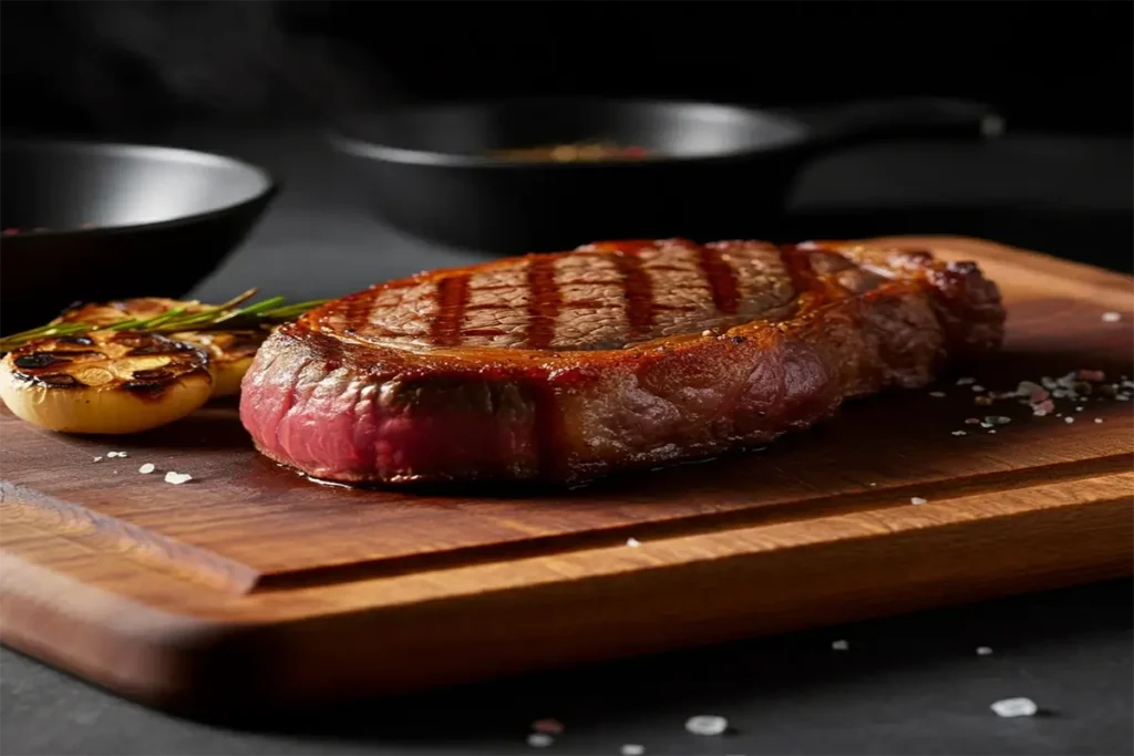 medium rare steak temp