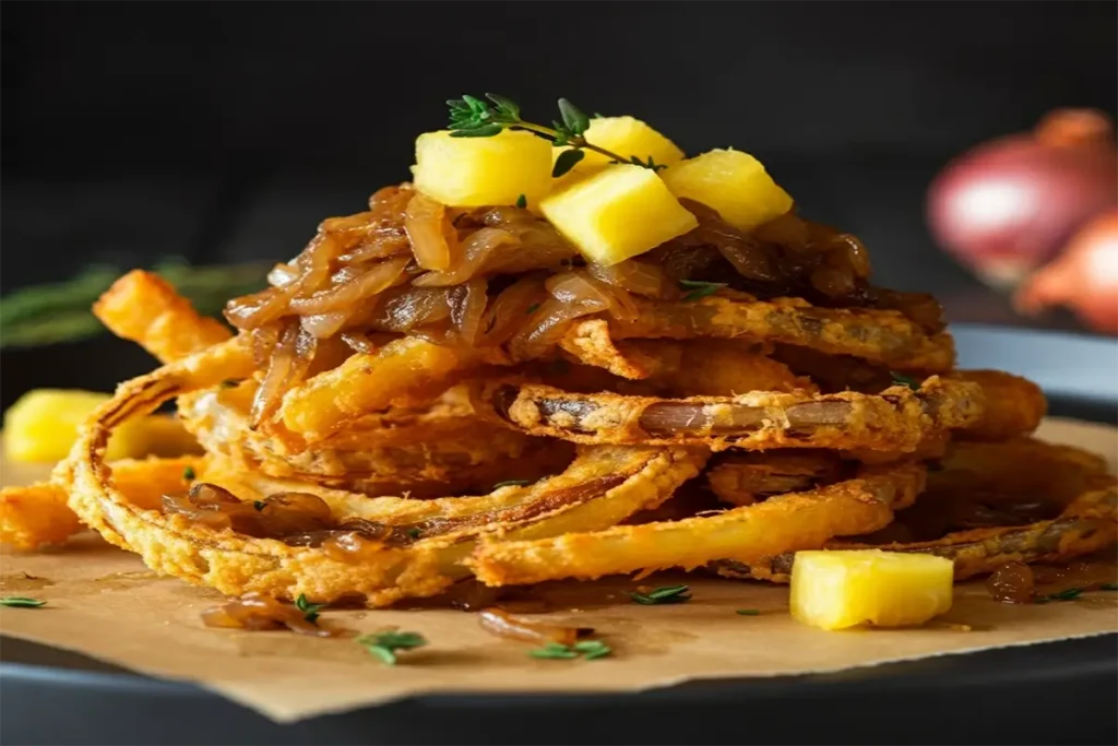onion french fries