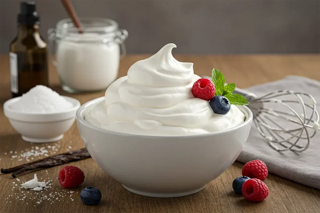 sugar free whipped cream