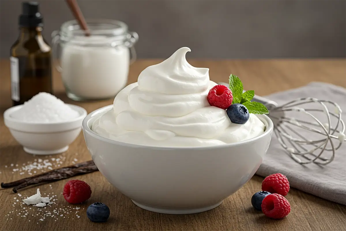 sugar free whipped cream