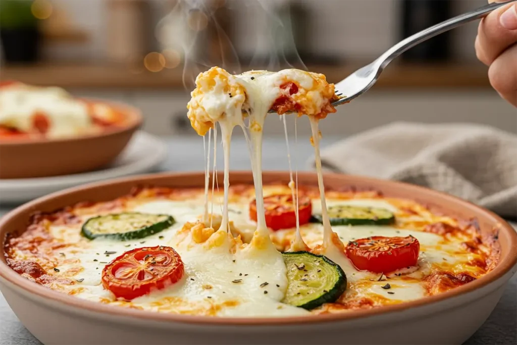 cottage cheese pizza bowl